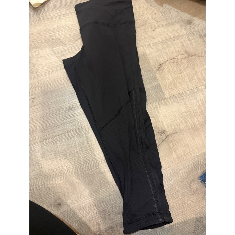 Lululemon Tight Stuff‎ Tight 25" Mesh – Black – Size 6